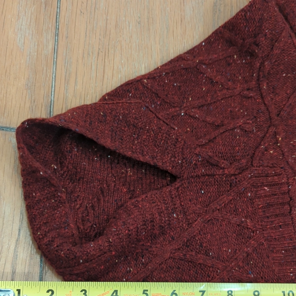 St John's Bay L Women's Burgundy Sweater - Picture 12 of 13